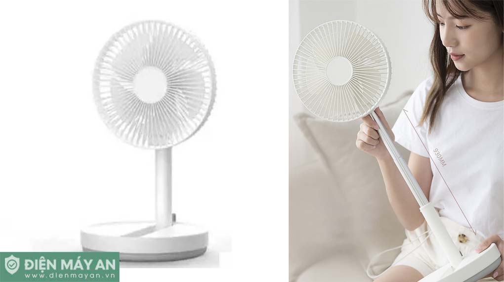 Quạt tích điện gấp gọn 3Life/Guzi 008